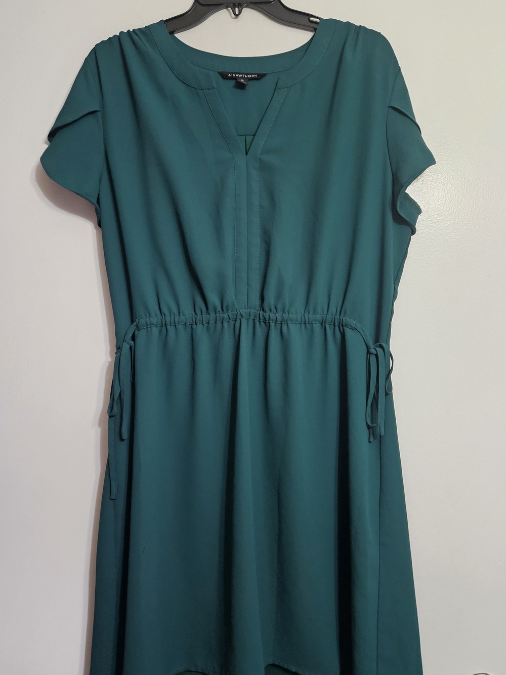 41 Hawthorn Green Drawstring Midi Dress